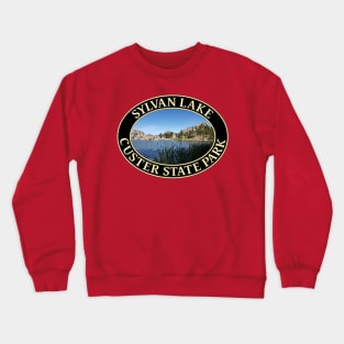 Sylvan Lake at Custer State Park in Custer, South Dakota Crewneck Sweatshirt